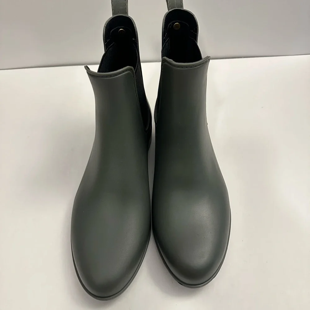 Sam Edelman Women’s Tinsley Moss Green Short Rain Boots, Size 9.0 W